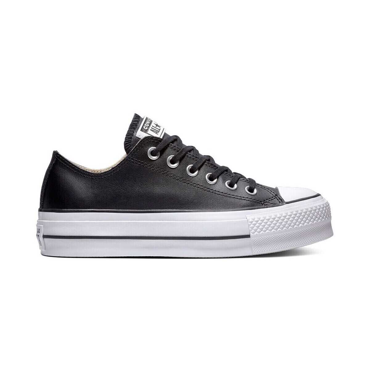 Converse  Chuck Taylor All Star Lift Clean Leather Low Top  Černá