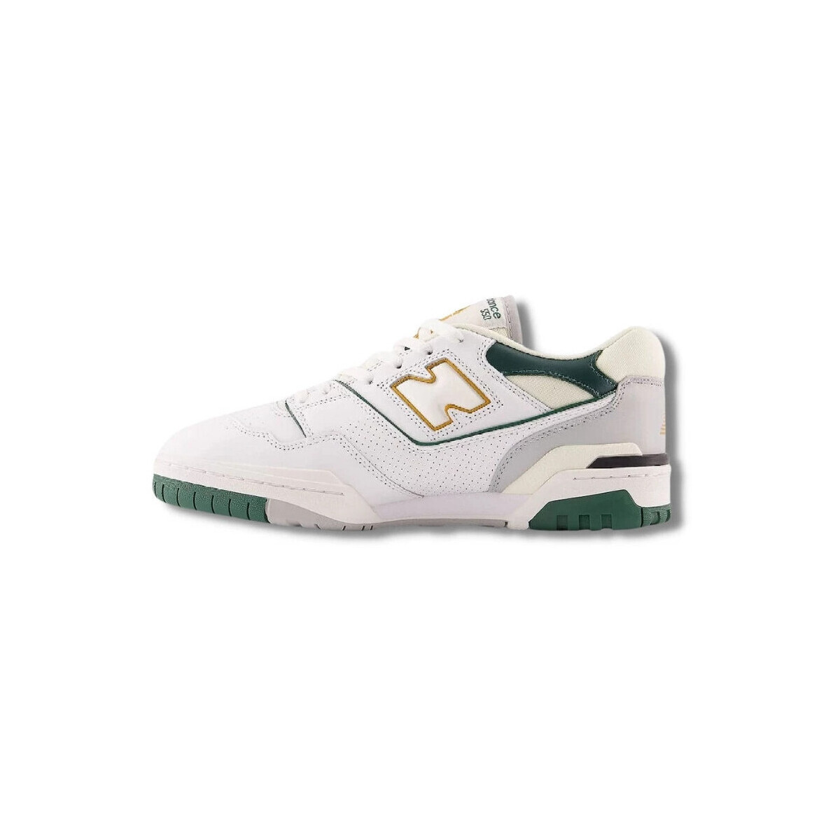 New Balance  550 White Nightwatch Green  Bílá