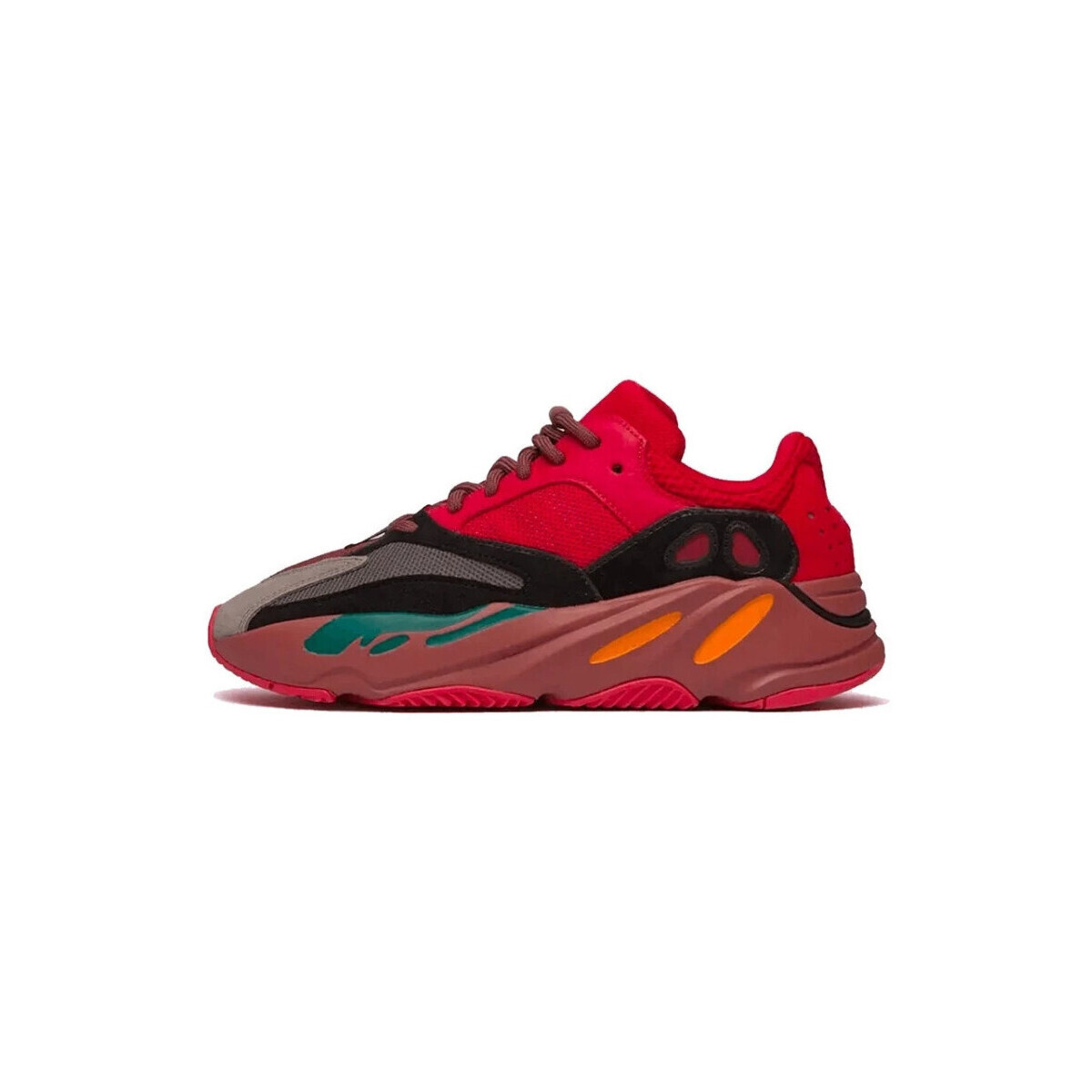Yeezy  700 Hi-Res Red  Červená