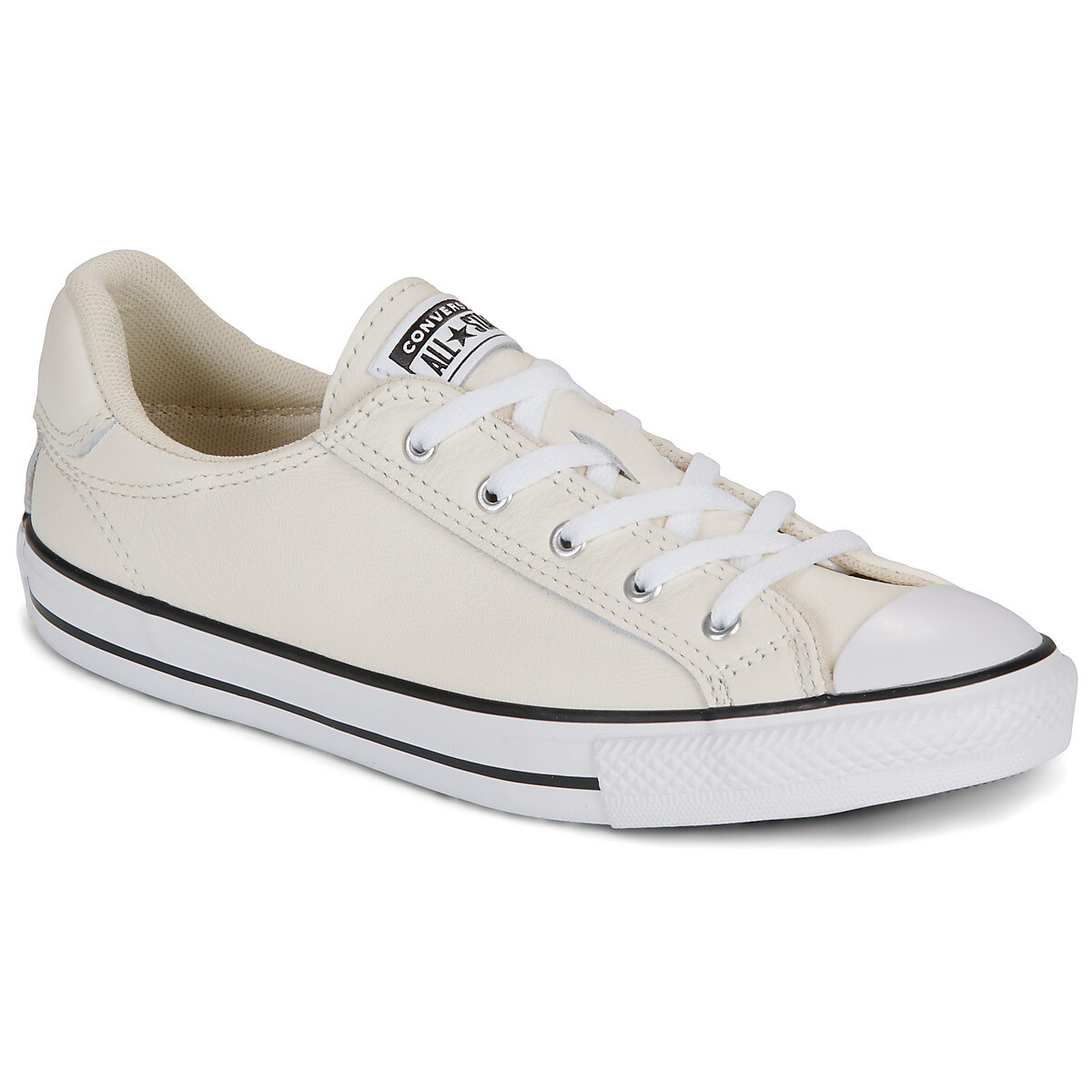 Converse  CHUCK TAYLOR ALL STAR DAINTY LUCKY LEATHER  Bílá