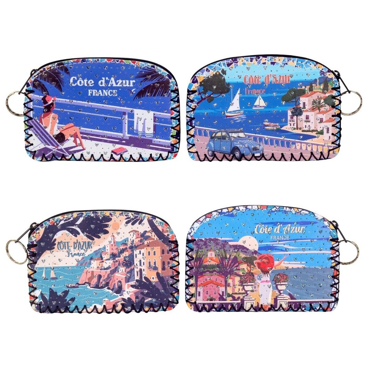 Signes Grimalt  Costa Azul Wallet C/Exp  Modrá