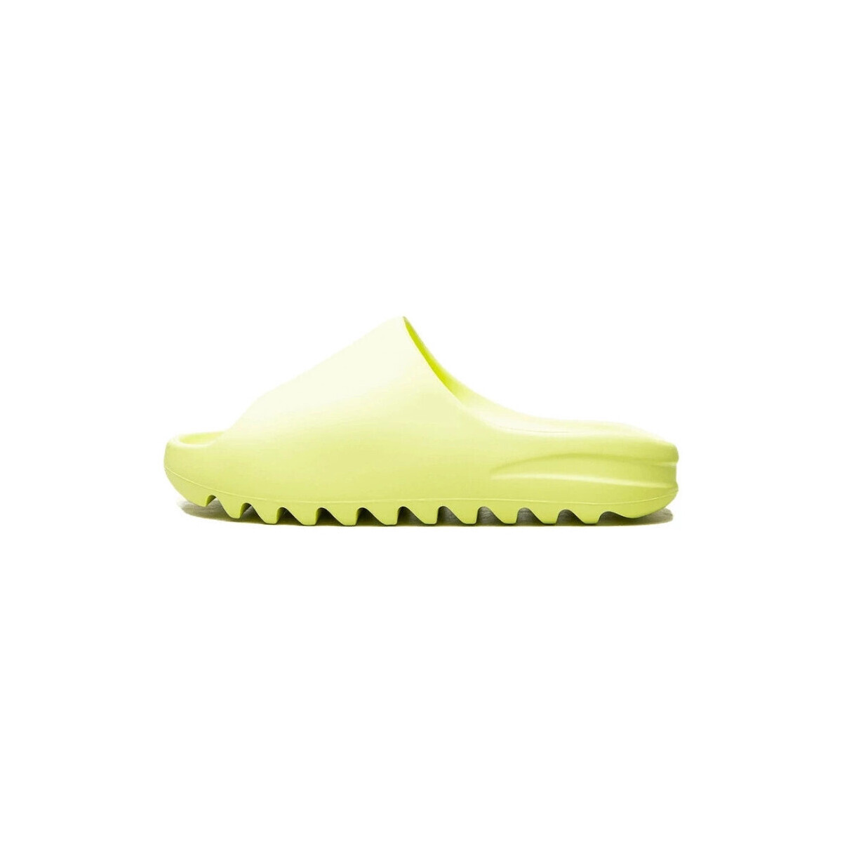 Yeezy  Slide Glow Green (Restock Pair 2022)  Zelená