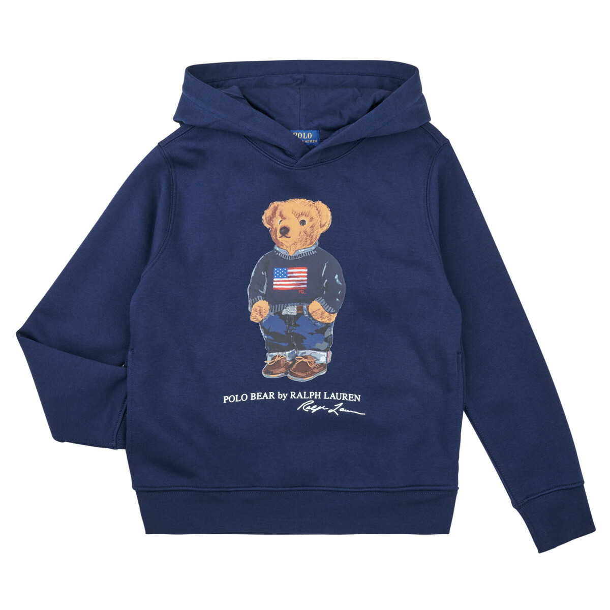 Polo Ralph Lauren  KNIT-PULLOVER-SWEATSHIRT  Tmavě modrá