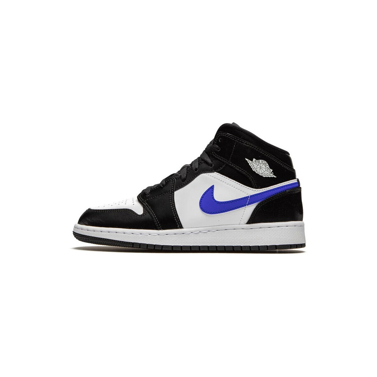 Nike  1 Mid Black Racer Blue White  Bílá