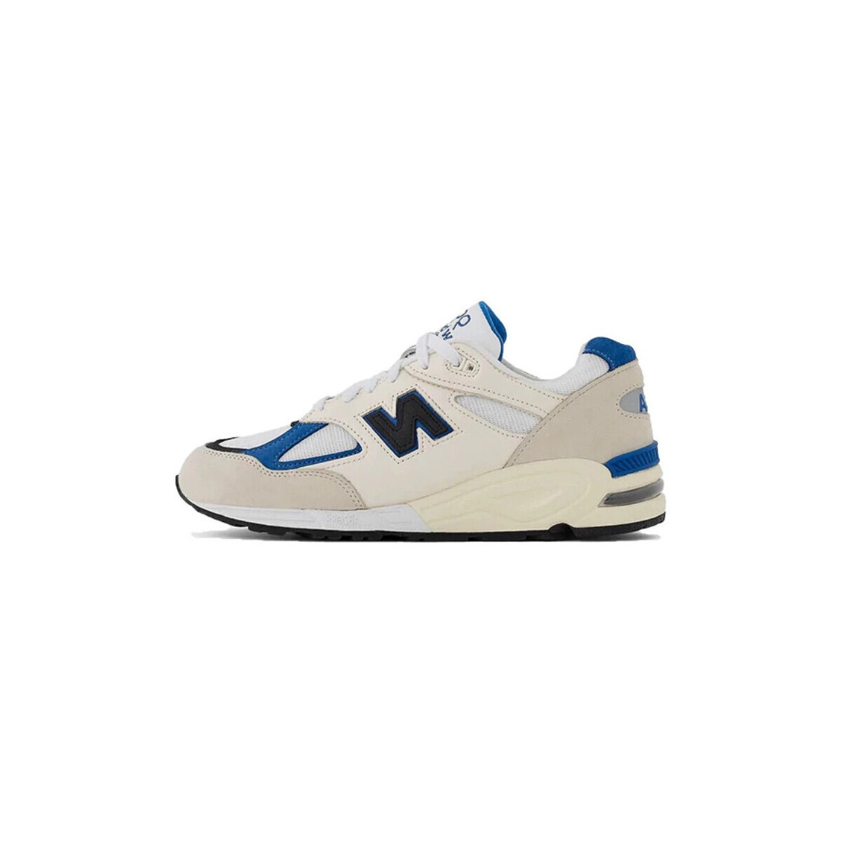 New Balance  990 v2 Made In USA White Blue  Šedá