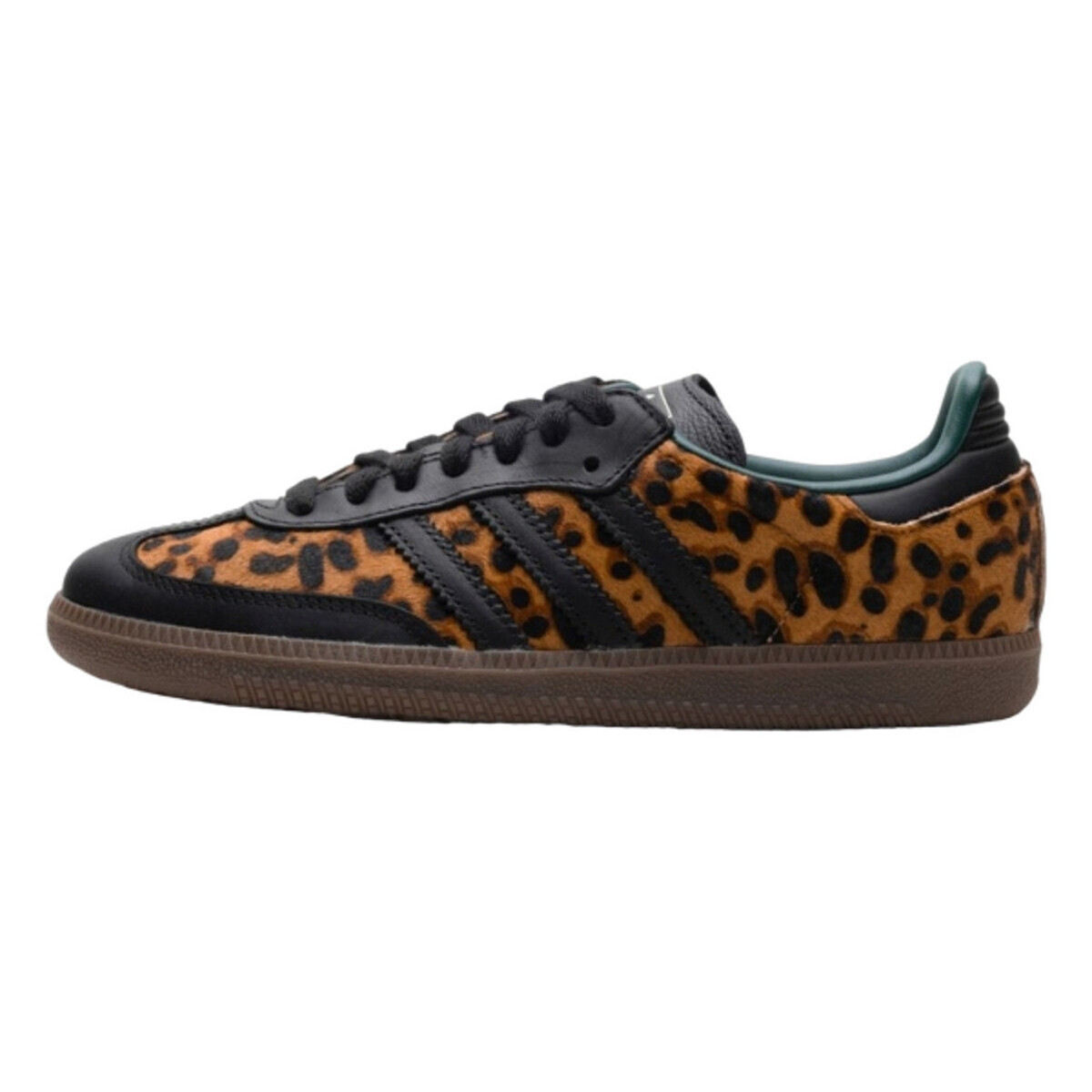 adidas  Samba OG Black Green Leopard  Hnědá