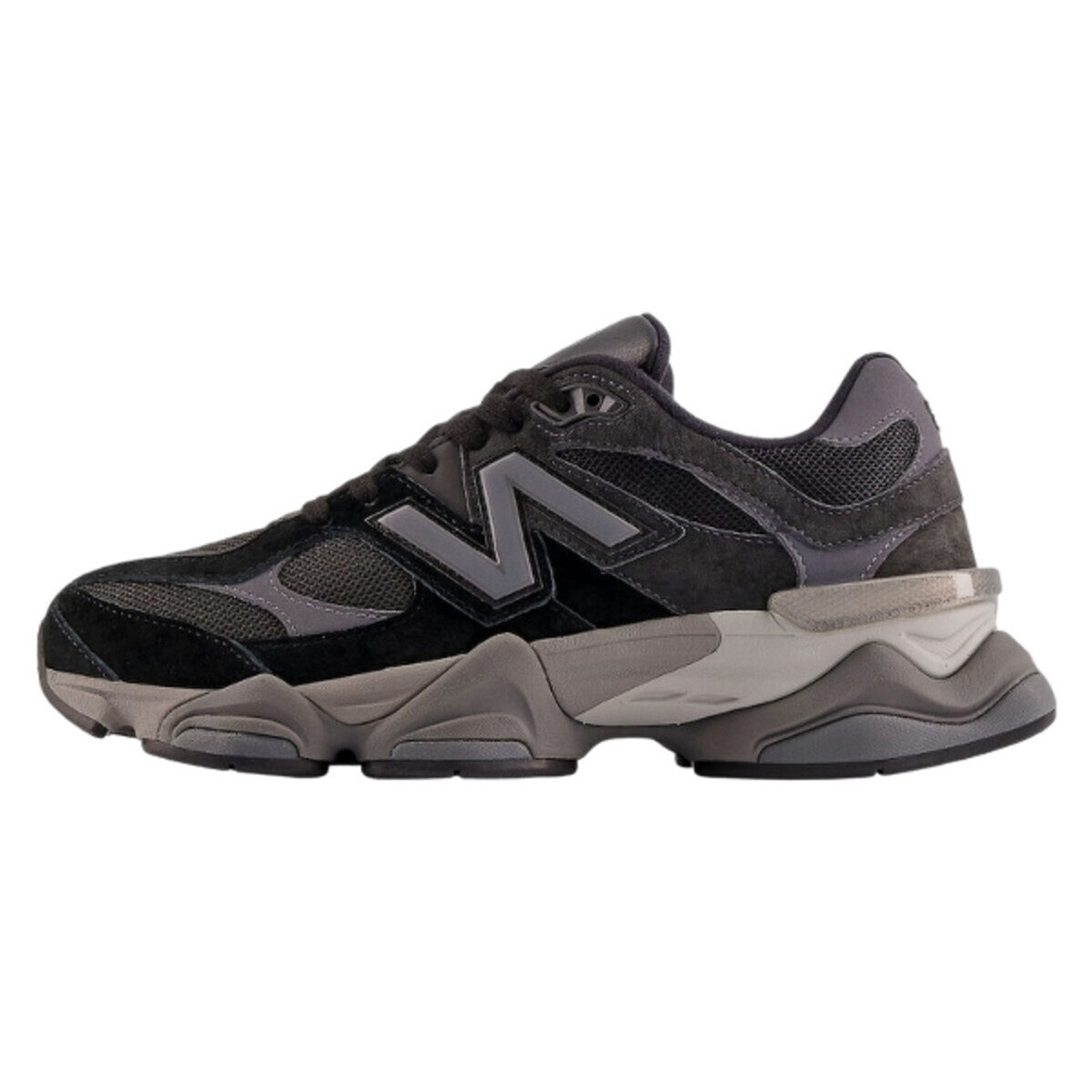 New Balance  9060 Black Castlerock  Šedá