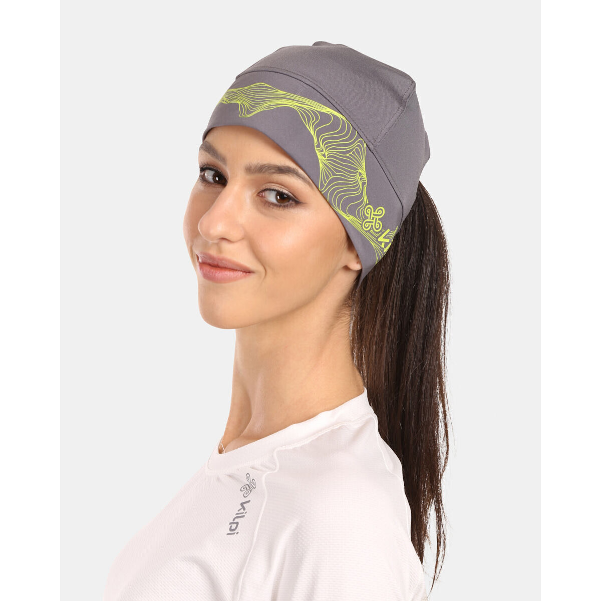 Kilpi  Unisex běžecká čepice  TAIL-U  Šedá