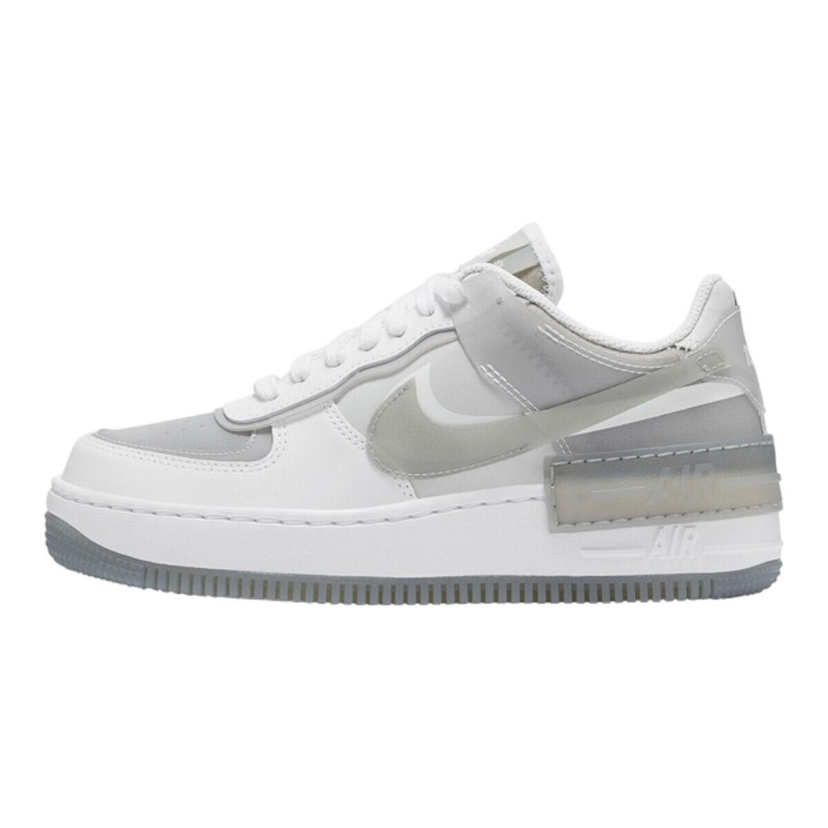 Nike  Air Force 1 Shadow SE White Particle Grey  Šedá