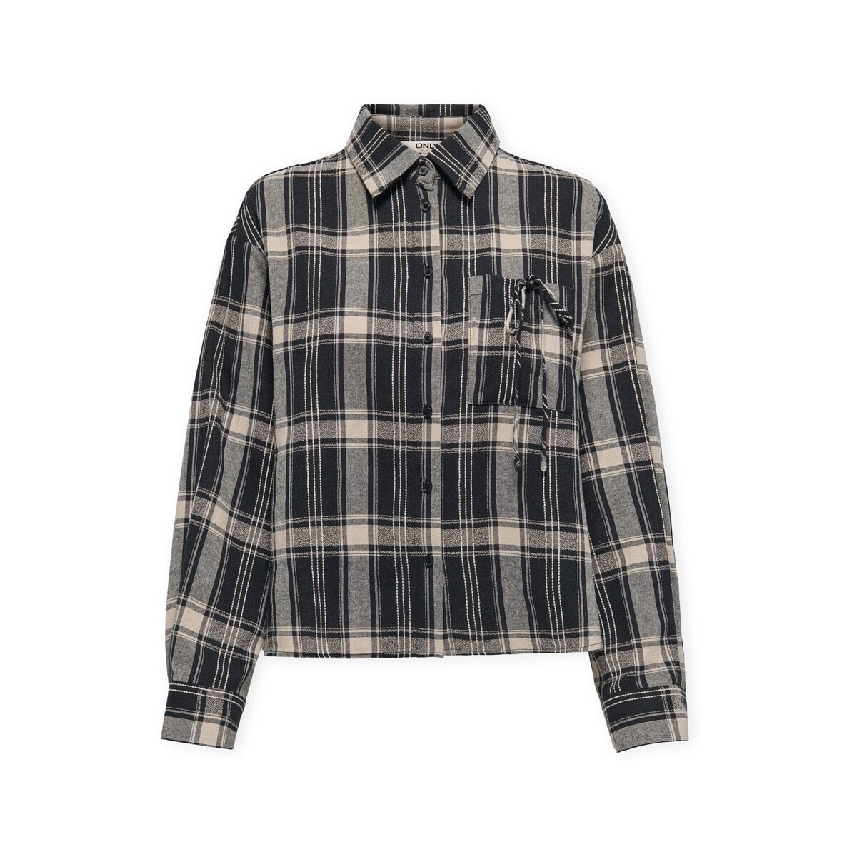 Only Agda Short Shirt - Fog/Sky Cap ruznobarevne
