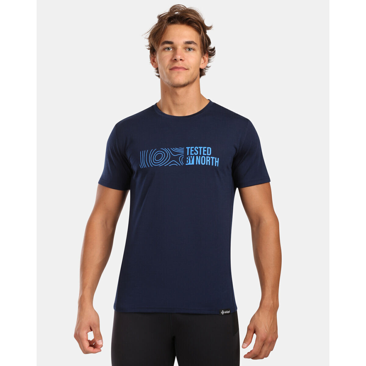 Kilpi  Pánské tričko z MERINO WOOL  SLOPER-M  Modrá