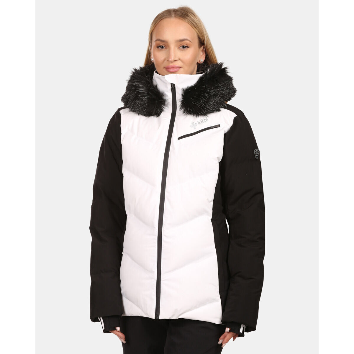 Kilpi  Dámská lyžařská bunda  SKIMMIA-W  Bílá
