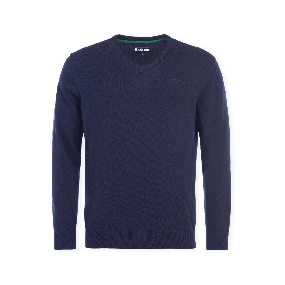 Barbour  Essential V-Neck Jumper - Navy  Modrá