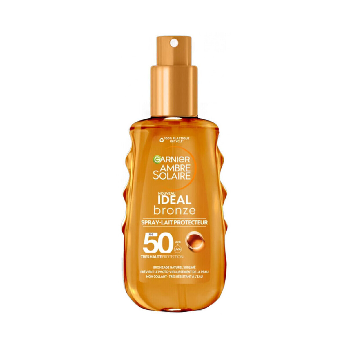 Garnier  Amber Solaire Ideal Bronze Protective Milk Spray SPF50