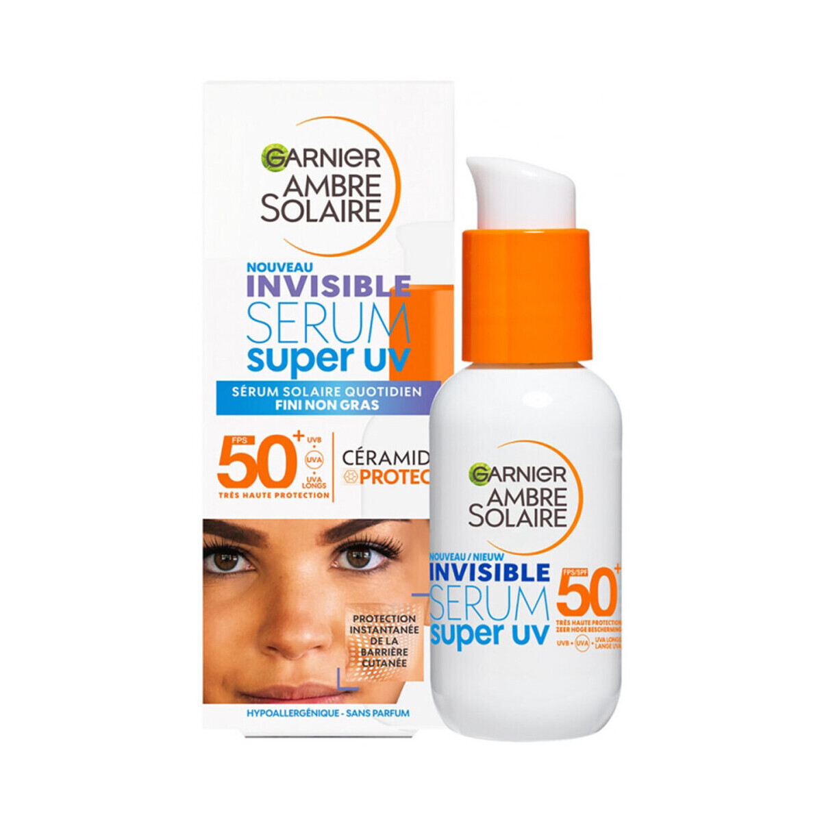 Garnier  Super UV Invisible Sun Amber Serum SPF 50+