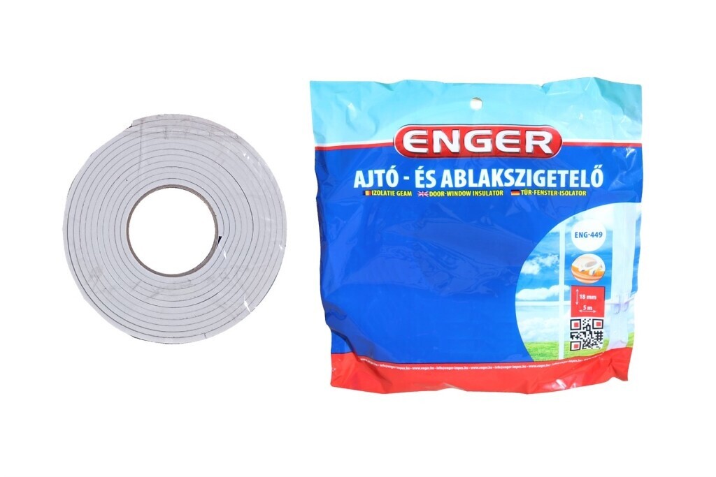 Páska lepící oboustranná pěnová 18mm/5m  ENGER bílá