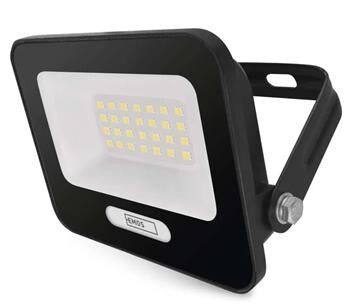 Emos LED reflektor GLARO 20W, černý, IP65, 2000 lm, neutrální bílá ZS2224B