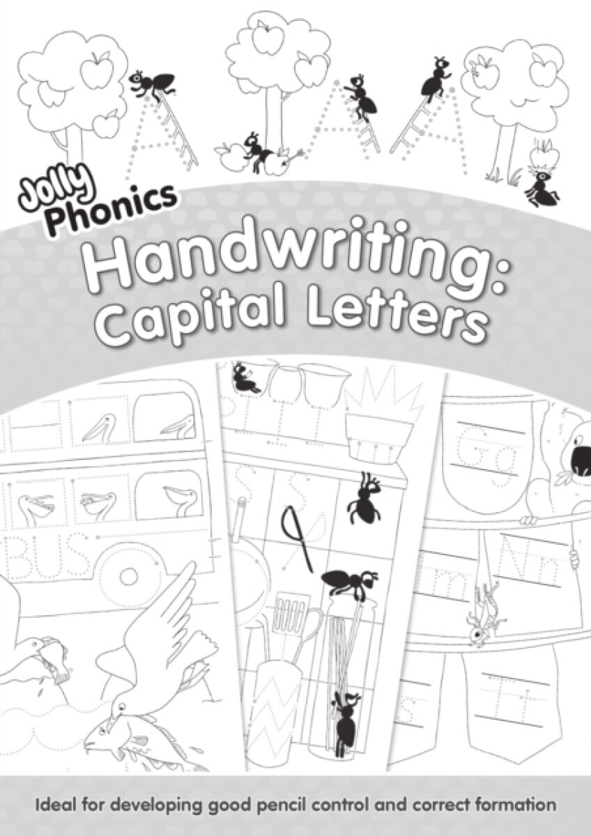 Jolly Phonics Capital Letters Handwriting Book - Jolly Learning