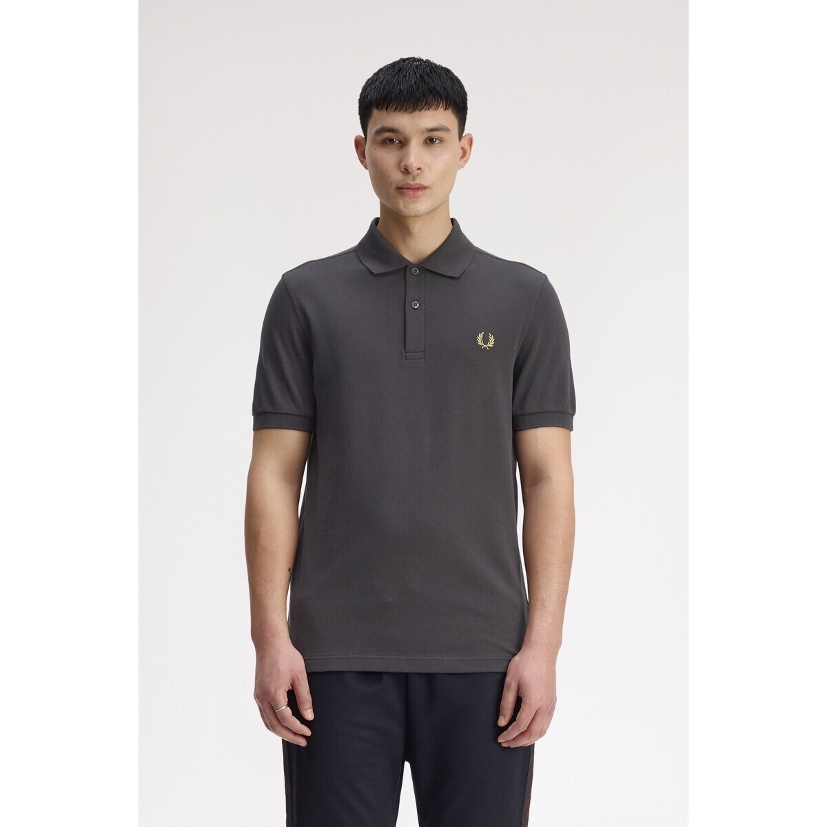 Fred Perry  PLAIN  SHIRT  Šedá