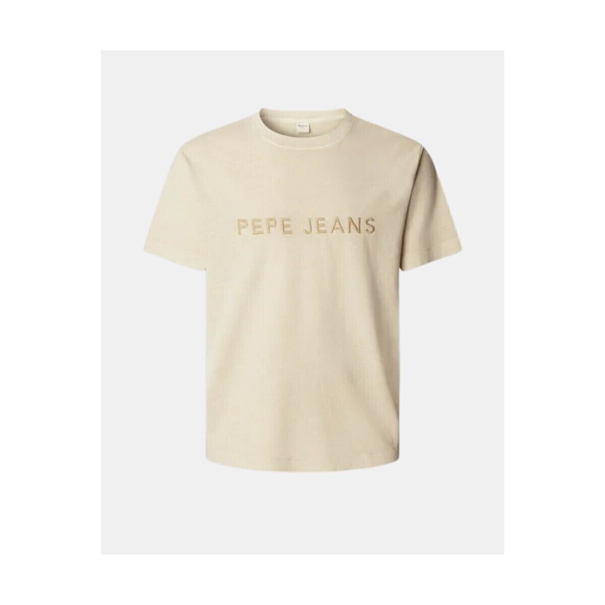 Pepe jeans  PM5010162 MEYER TEE  Béžová