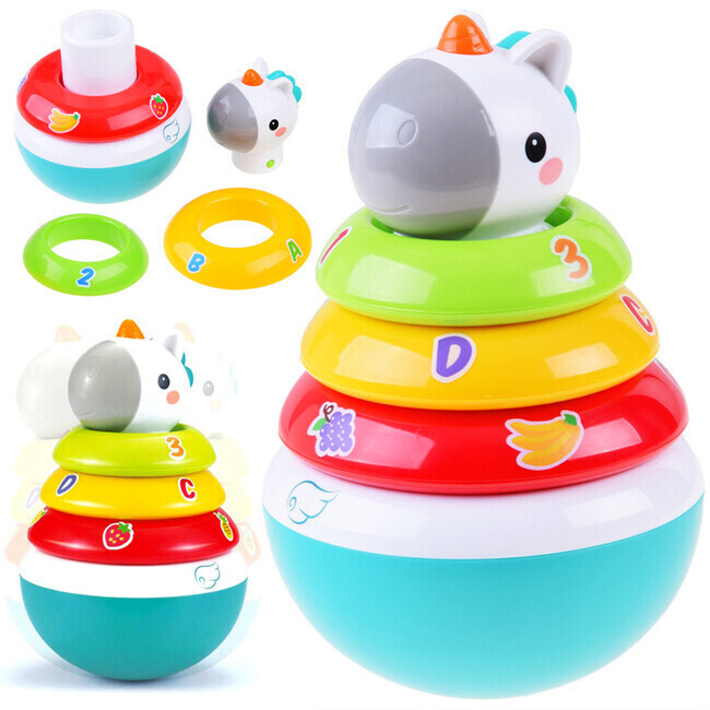 Barevná pyramida - jednorožec