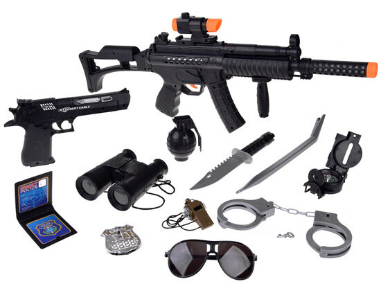 Zábavná policejní sada pro děti