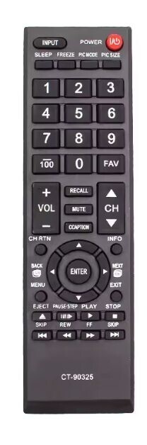 Eclipsera Náhradní dálkový ovladač CT-90325 pro Toshiba TV