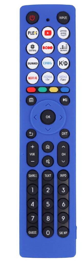 Eclipsera Silikonový obal ERF2J36H pro Hisense Smart TV - Modrý