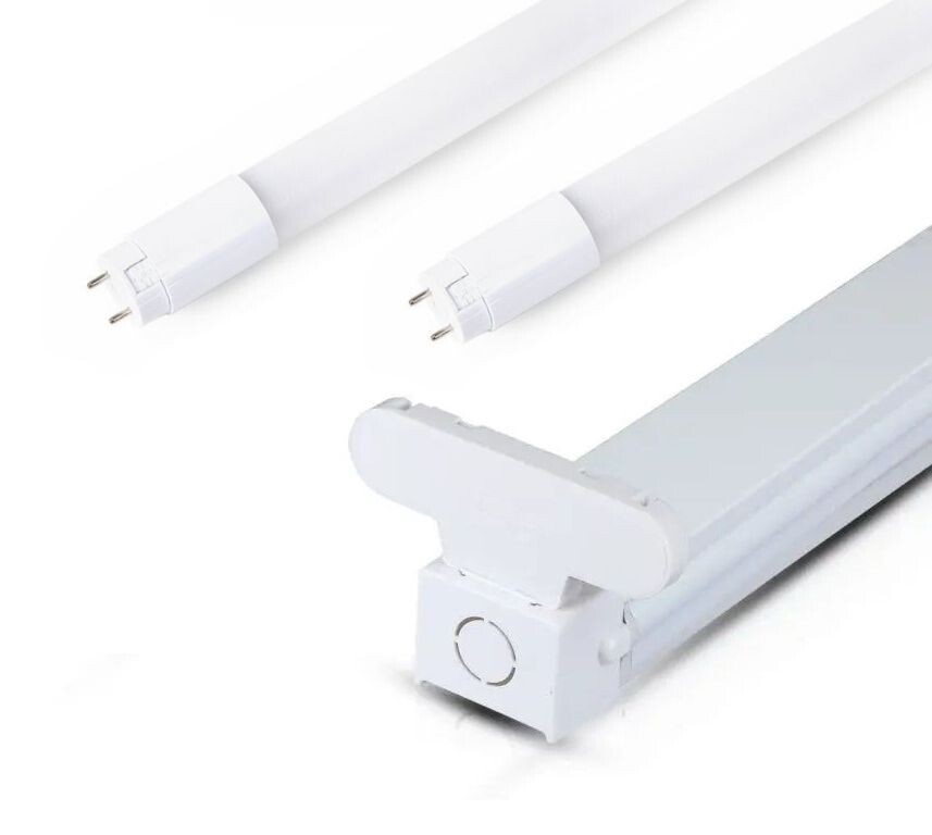 LED Solution Zářivkové těleso 150cm IP20 + 2x LED trubice 20W 100lm/W Economy+ Barva světla: Denní bílá 6057_216576