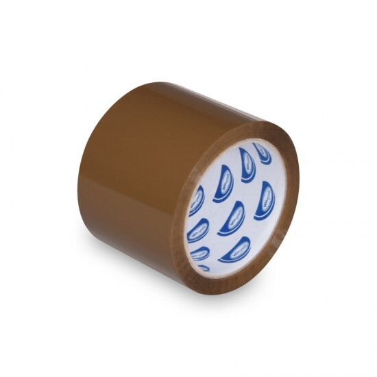 Wimex Lepicí páska - 75 mm x 66 m - hnědá