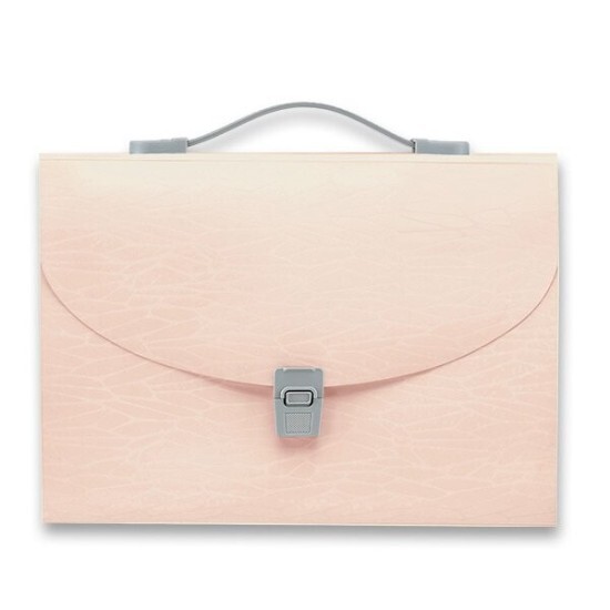 FolderMate Desky na dokumenty NEST A4 - 13 kapes - růžová - 1314/1128500