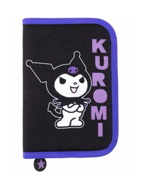 St.Majewski Jednopatrový školní penál - KUROMI Black