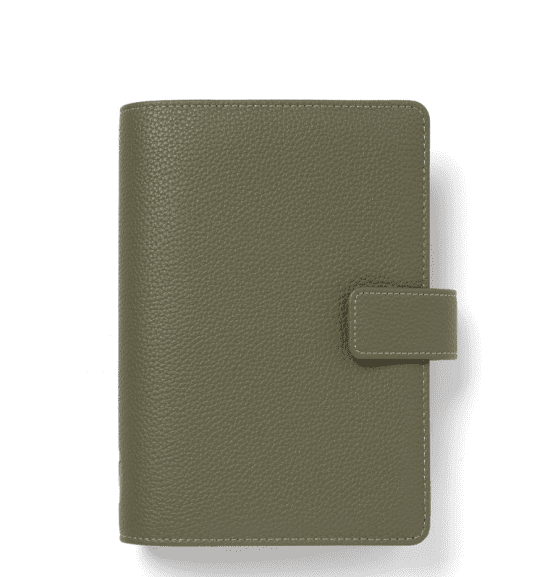 Diář Filofax Camden - osobní - Olive - 022407