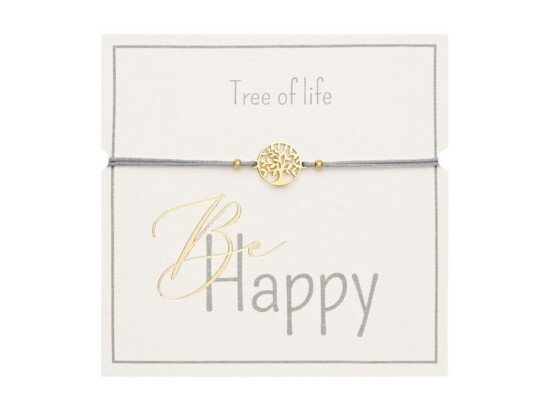 MFP Gifty - Náramek pro štěstí - Tree of Life - zlatý - 1042781