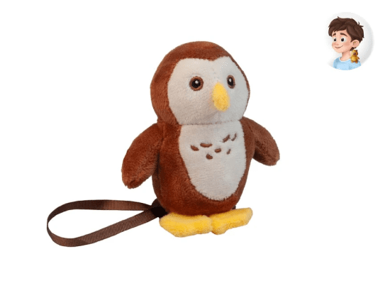 MFP Gifty - Plyšák na rameno - Owl - 1042543