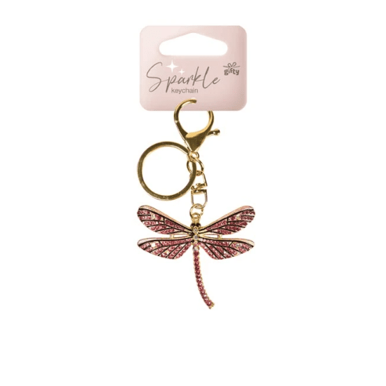 MFP Gifty - Přívěsek Sparkle - Vážka pink - 1042812