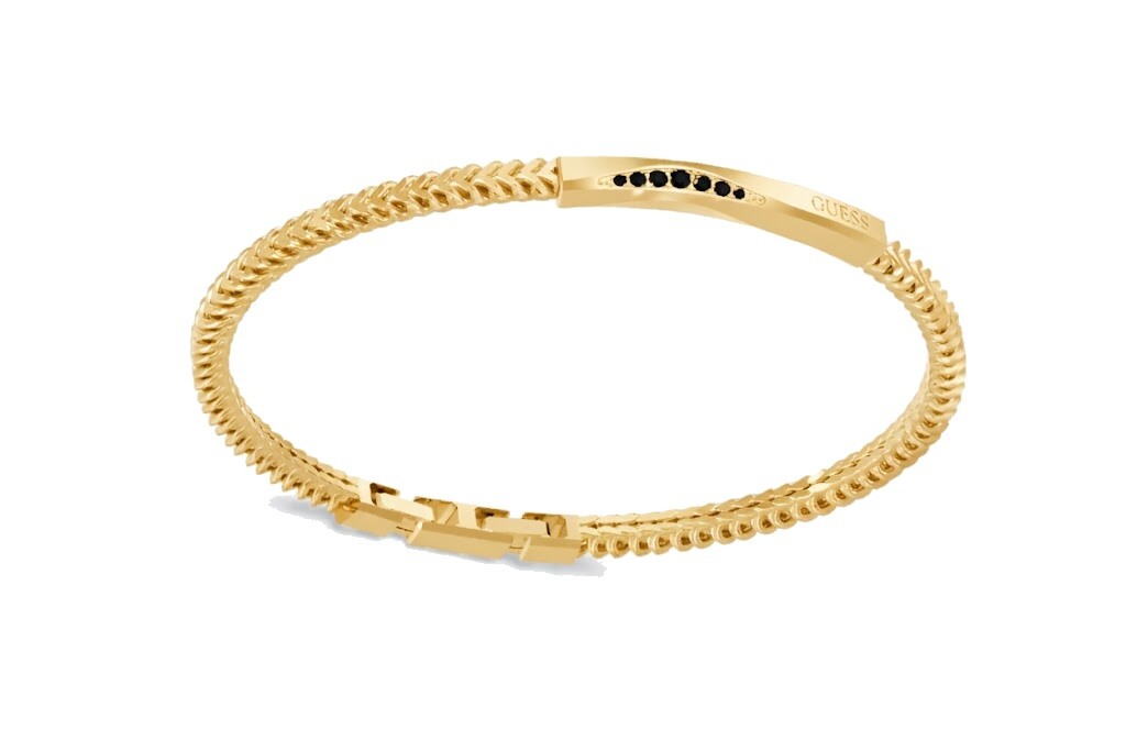 Guess Elegantní pozlacený náramek pro ženy JUMB05102JWYG 21 cm