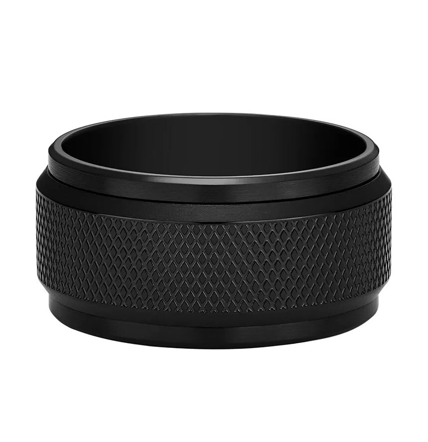 Fossil Módní ocelový prsten pro muže JF04824001 57 mm