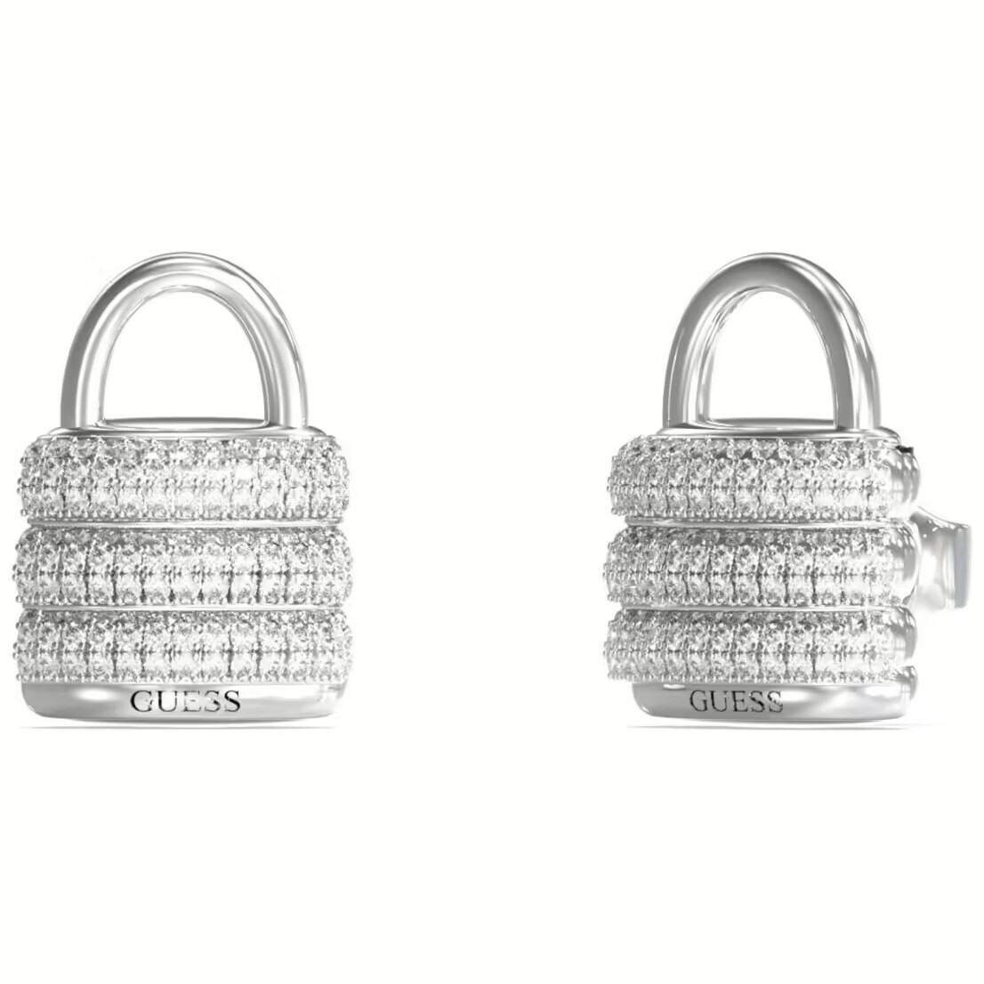 Guess Třpytivé ocelové náušnice Guess My Secret JUBE05419JWRHT/U