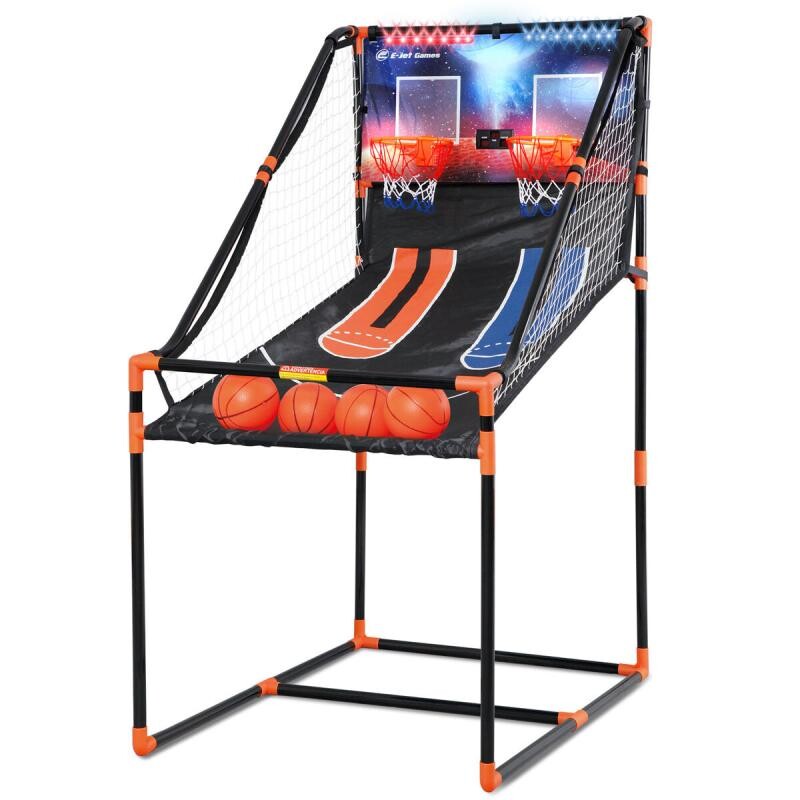 E-Jet Games Double Shot Basketball Arcade basketbalový koš s počítadlem