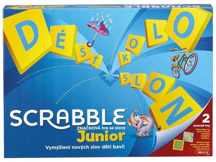 Mattel Scrabble Junior CZ