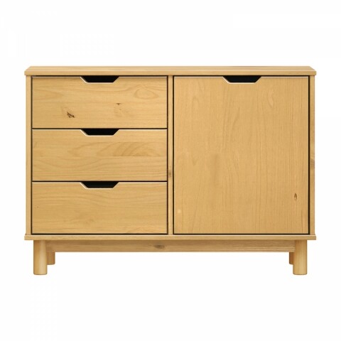 Komoda 1 dveře + 3 zásuvky BONITO 2 vosk 32434V Idea