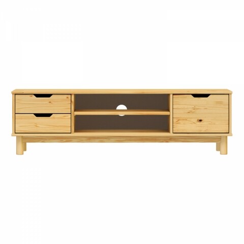 TV stolek 1 dveře + 2 zásuvky BONITO 2 lak 324101 Idea