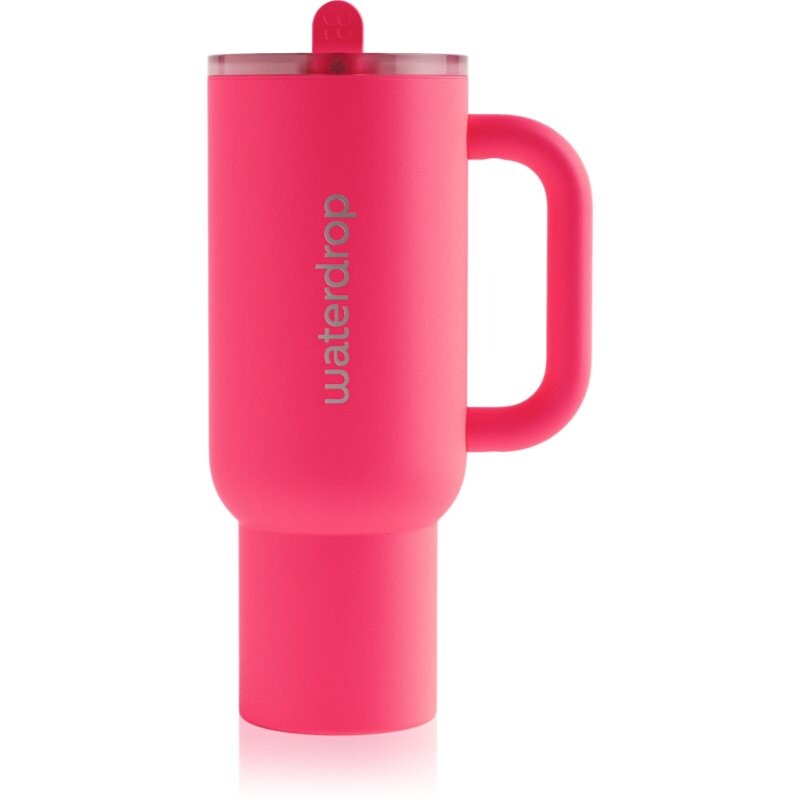 Waterdrop Explorer Tumbler nerezový tumbler s brčkem (limitovaná edice) Neon Pink 1100 ml