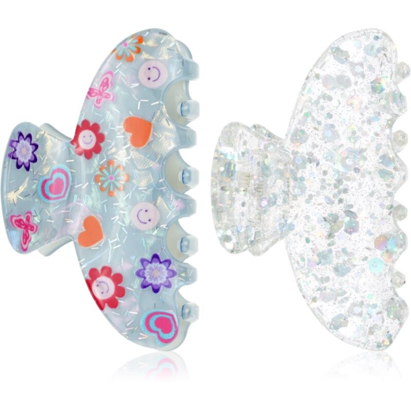 invisibobble Clipstar Cosmic Glow skřipce na vlasy velikost M 2 ks