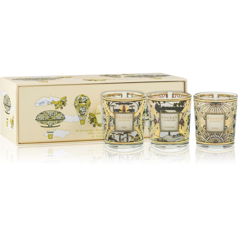Baobab Collection Trio Travel Candles dárková sada