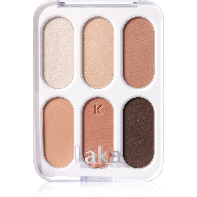 Laka Forever6 Eye Palette paletka očních stínů odstín 04 Tan Peach 7 g