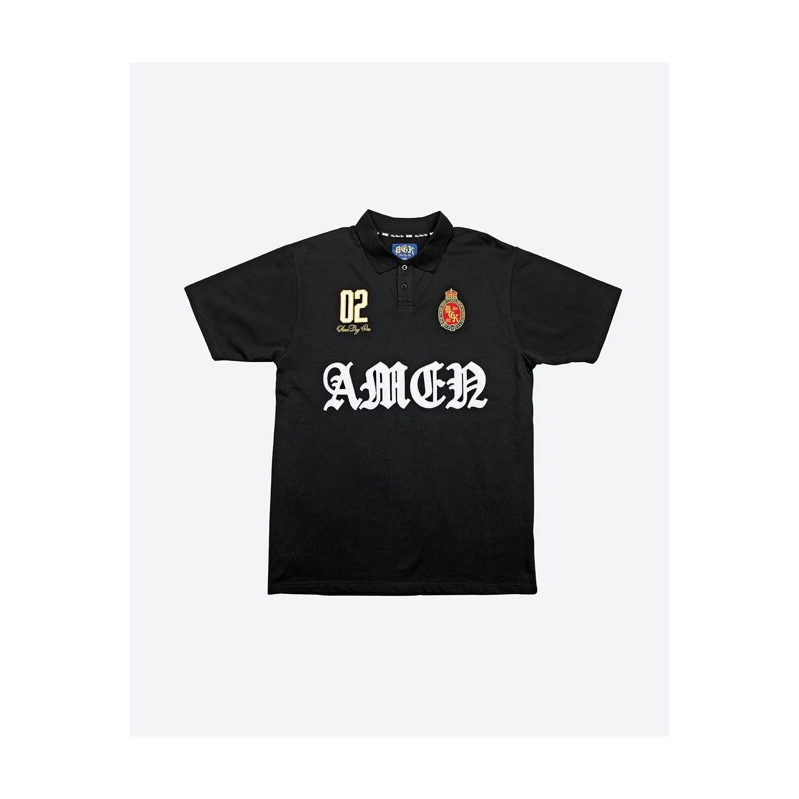 triko DGK - Imperial Polo Shirt Black (BLACK) velikost: L