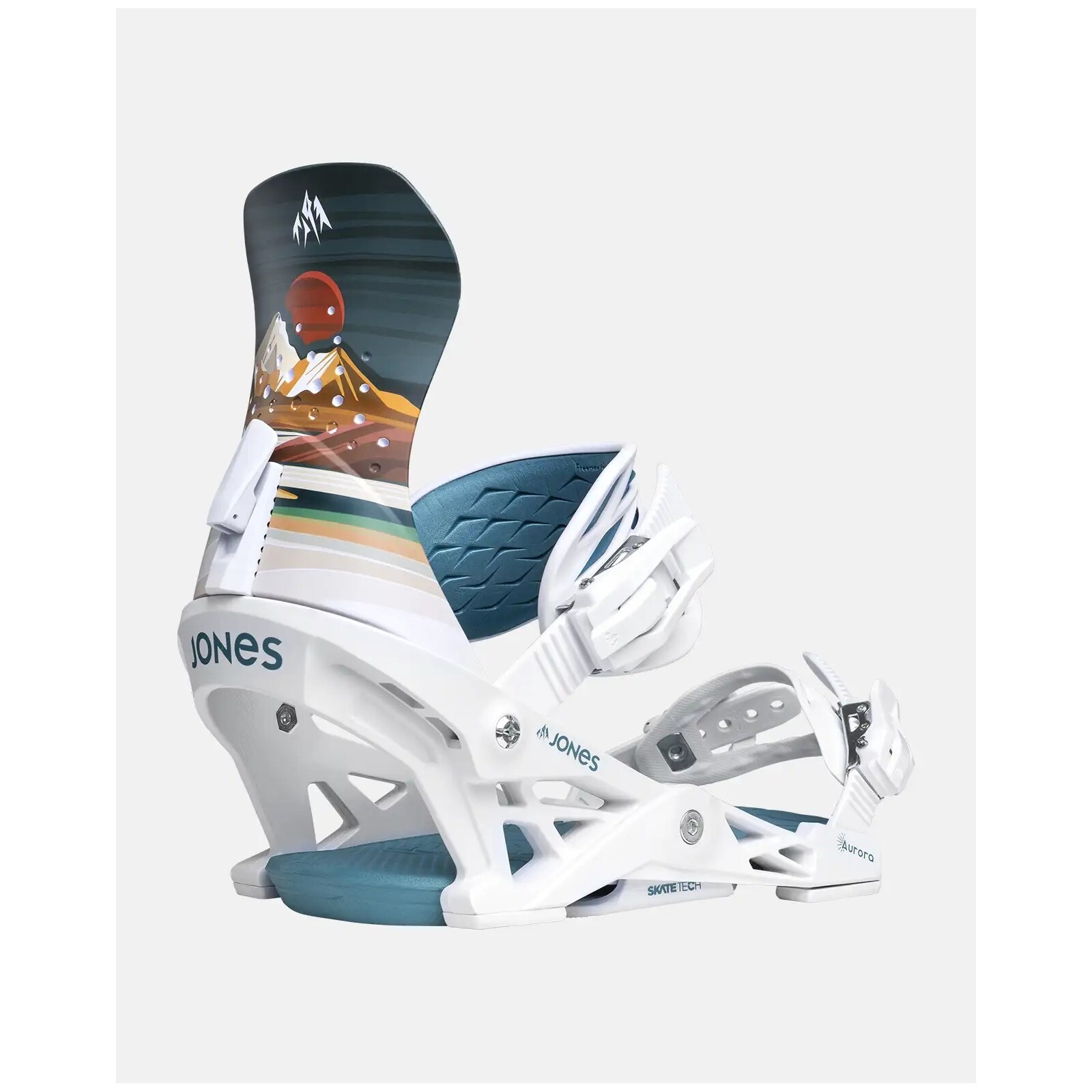 vázání JONES - Womens Aurora Art Annie Brace White (MULTI)