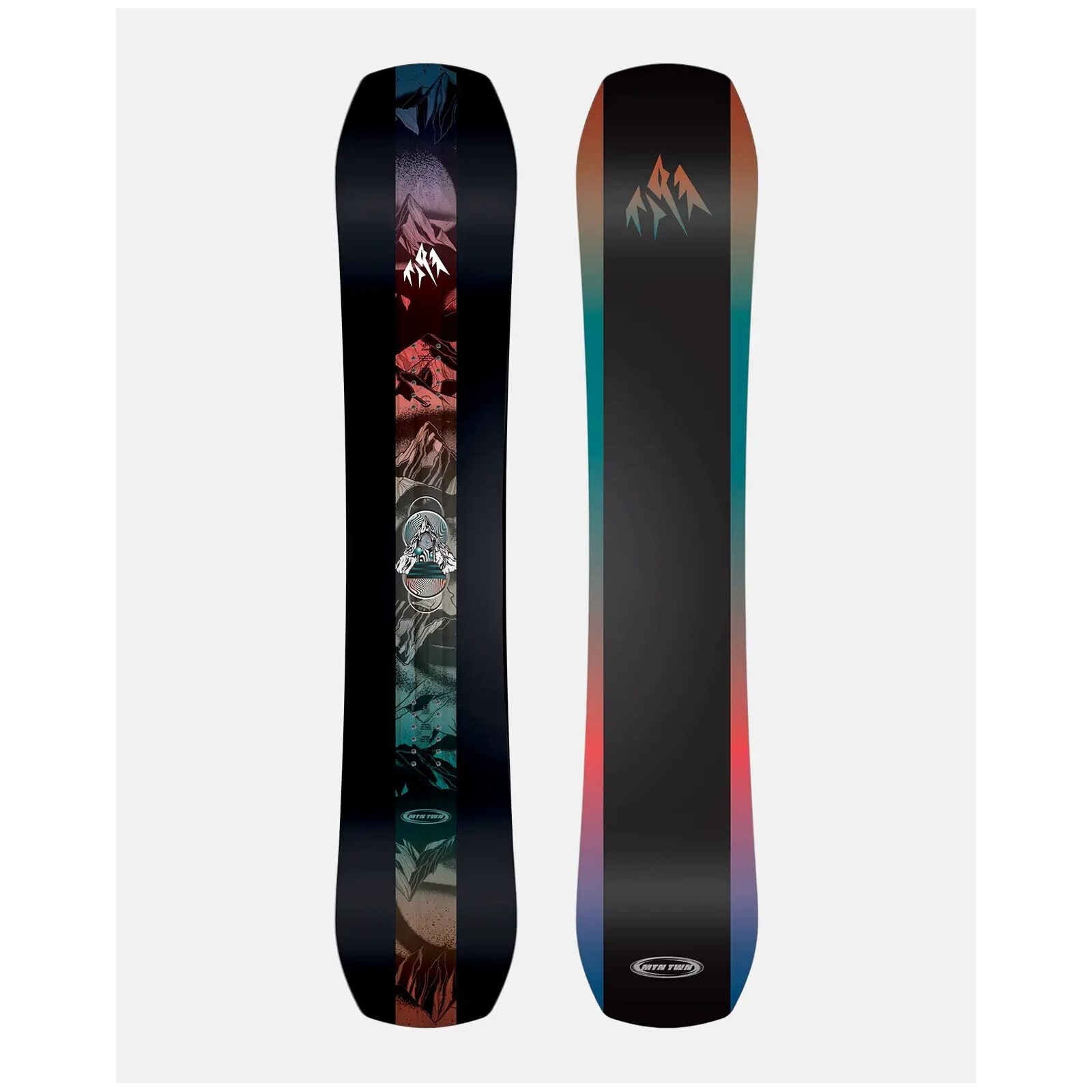 snowboard JONES - Mens Mountain Twin Black (MULTI)